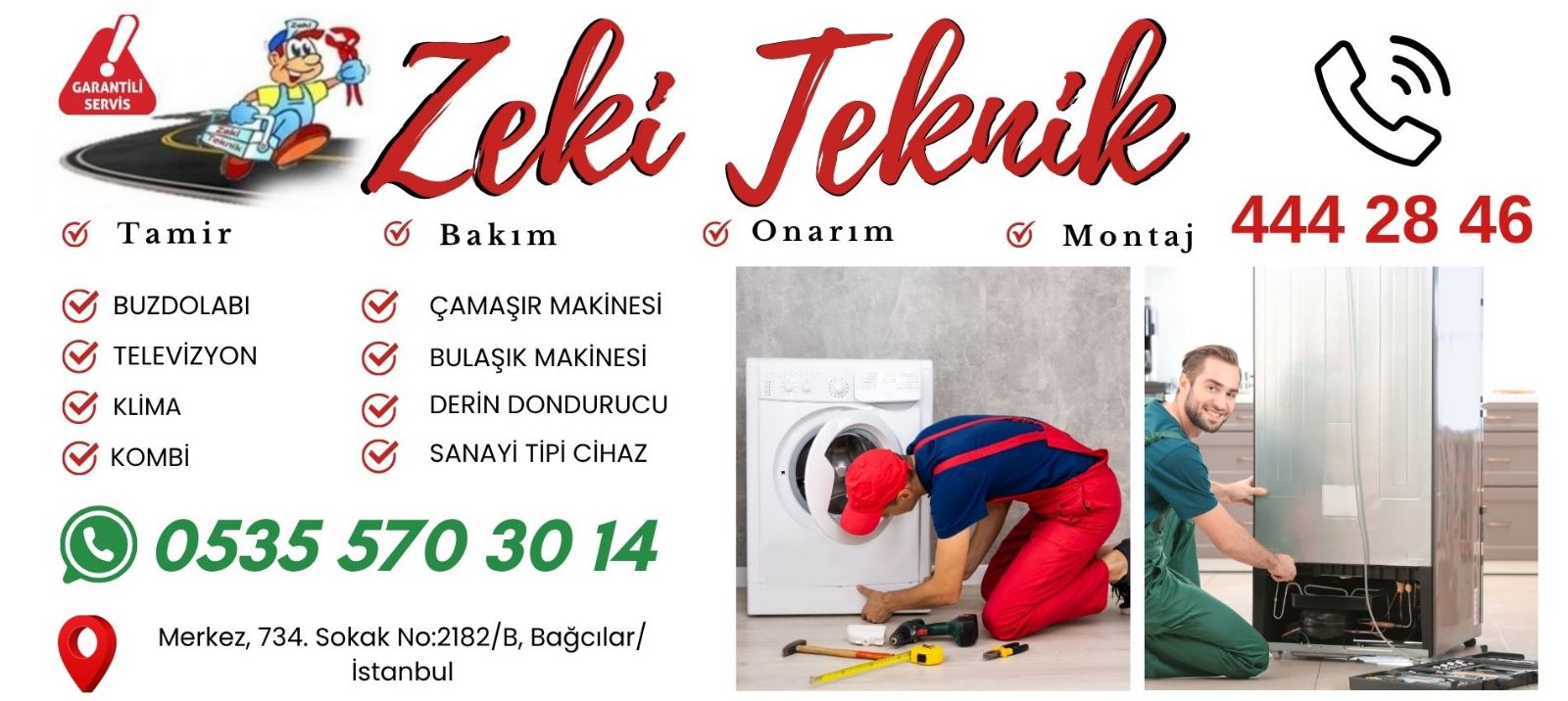 Bağcılar Beyaz Eşya Servisi